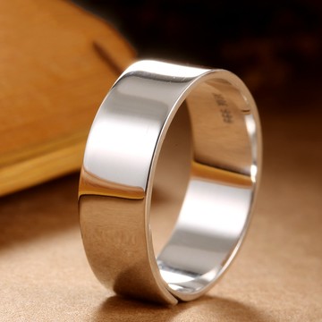 S999。簡約銀戒 | XI