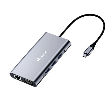 Apone Type-C PD 100W Hub十合一多功能集線器