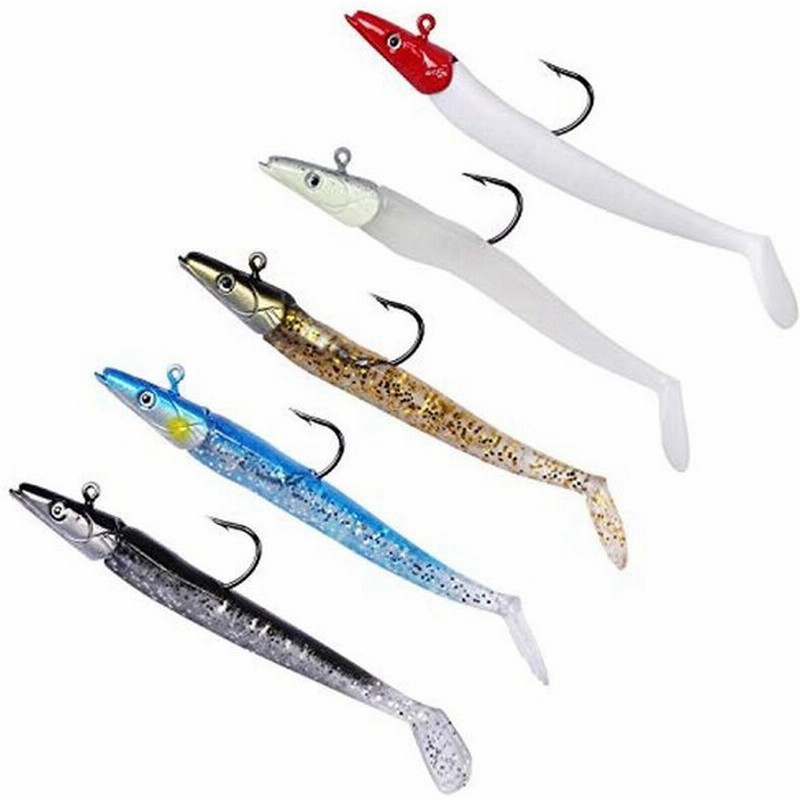 Colorgo ソフトルアー ワーム ジグヘッド シンキングルアー 10g 19g 24g シーバス ヒラメ マゴチ 青物 マグロ ヒラメ 通販 Lineポイント最大0 5 Get Lineショッピング