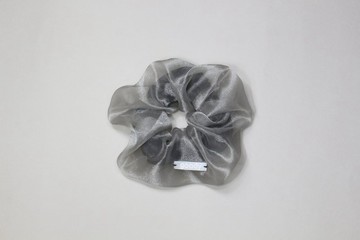 【客製化刺繡】goody雙層霧灰髮圈