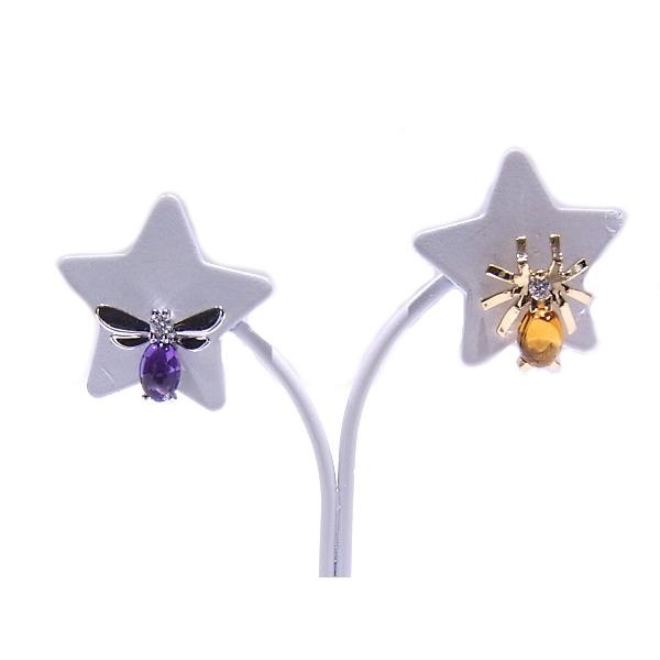 ショーメ Chaumet ピアス アトラップ モワ 蜂 ハチ ビー 蜘蛛 クモ