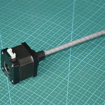 JUGETEK 42步進直線絲桿電機 兩相四線 TR8x8 150長 /TRS003