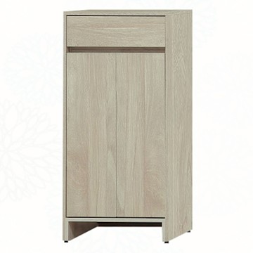 文創集 奧夫2尺二門單抽鞋櫃(二色可選)-60x40x114cm免組