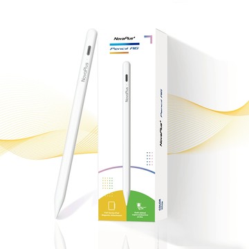 【NovaPlus】 Pencil A6 iPad手寫繪圖筆｜2026新款｜台灣製造｜全磁吸設計