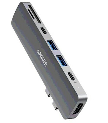[2美國直購] Anker USB C 適用於 MacBook PowerExpand Direct 7 合 2 USB C 轉接器