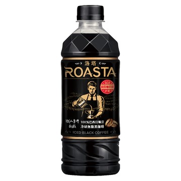 ROASTA 冷研無糖黑咖啡455ml(4入/組)