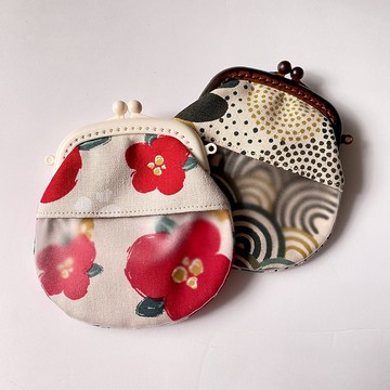 透視口金零錢包小物袋