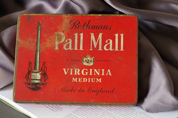 古董英國製老鐵盒 工具盒 W526