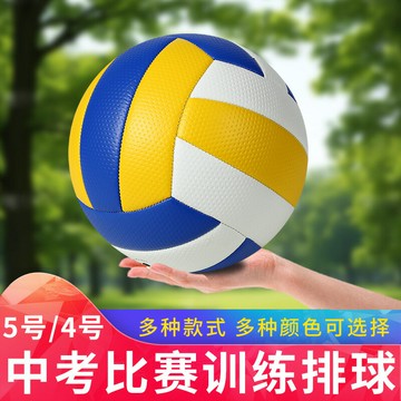 排球中考學生專用比賽訓練兒童小學生男女5號4號初中生標準氣排球 鑫弘-戶外運動