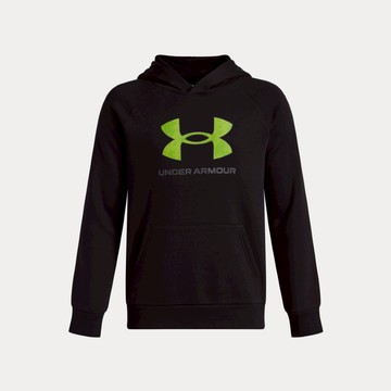 UA 男童 Rival Fleece 長袖帽T 人氣新品