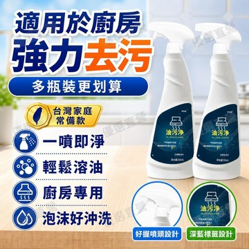 🥇金牌賣家 隔日達出💎泡沫油污淨 廚房重油污 油煙機除油劑 油網濾網 廚房爐台油垢 去油去垢 污漬清潔 泡沫好沖洗