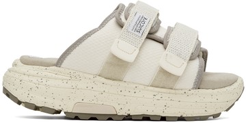 SUICOKE 灰白色 MOTO-RUN2 凉鞋