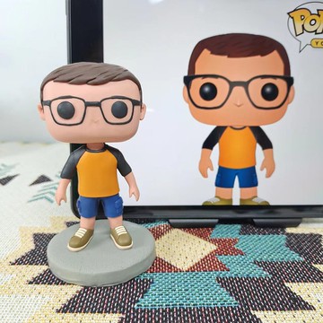 【客製化3D人像公仔】訂製手工Funko Pop男生朋友老公生日禮物