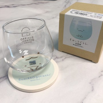 日本同步 G10 新款發售 角落生物 龍龍不倒翁杯 超強 吸水杯墊 陶瓷杯墊 玻璃水杯 威士忌杯 飲料杯 牛奶杯 酒杯