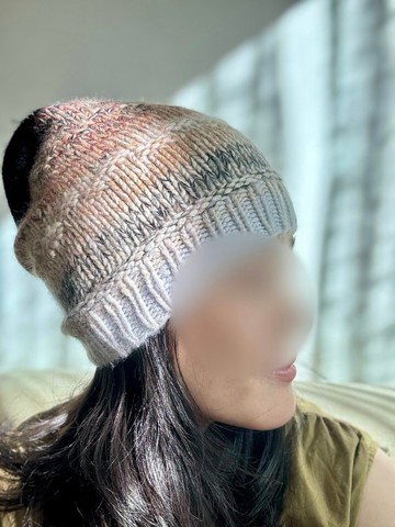 喀什米爾/精品/淺灰卡其純羊絨100%堆堆反折純羊毛帽子|北歐風格|