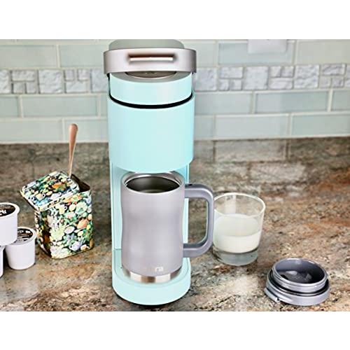 MIRA Vacuum Insulated Coffee Mug with Handle, 14oz Stainless Ste 並行輸入品