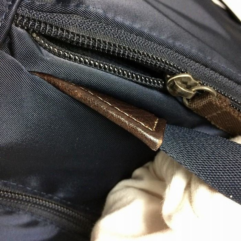中古】ポーター リュックサック プラン ナイロン ネイビー[jggZ