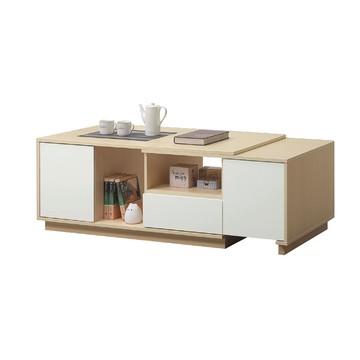 ASSARI-挪威4尺伸縮大茶几(寬121~195x深60x高51cm)