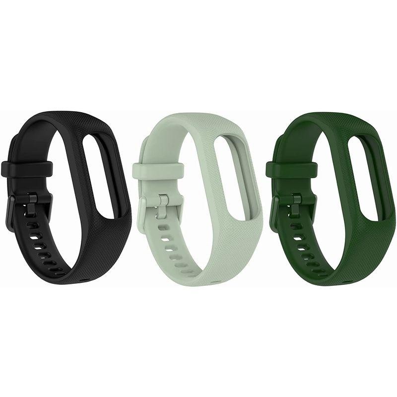 SHEAWA Garmin vivosmart 5用バンド ベルト 3色セット 交換バンド