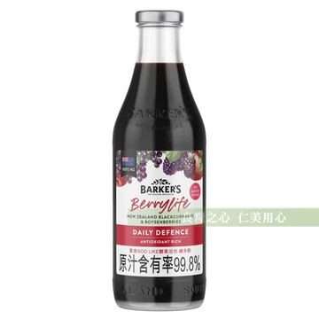 綠邦 barkers綜合莓果鮮果露(710ml)