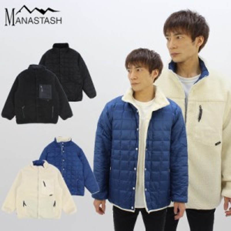 マナスタッシュ(MANASTASH) MANASTASH x TAION FLEECE DOWN JKT