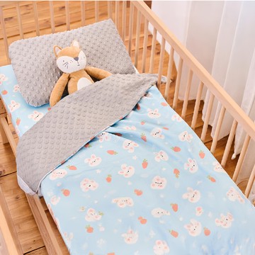 PeNi 培婗 安心豆豆毯 M(150 x 120cm) 雪兔寶寶