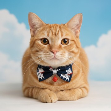 斑馬款 二色 蝴蝶結寵物裝飾項圈 貓咪 小型犬 迷你犬