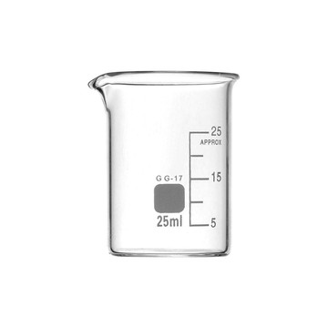 多用途酒杯 刻度燒杯 25ml 2入 威士忌杯 品酒杯 小燒杯 濃縮杯 調酒杯 分酒杯 玻璃杯 玻璃燒杯 品酒杯 208-GCL25
