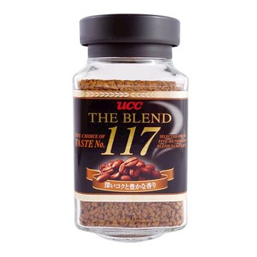 UCC 117精製即溶咖啡/90g/瓶