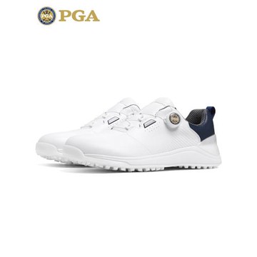 美國PGA 高爾夫球鞋男士防側滑鞋釘旋鈕鞋帶運動鞋男鞋