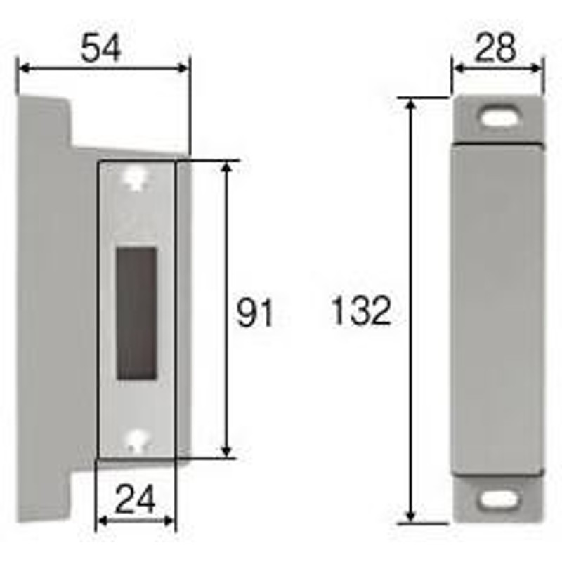 リクシル リビング建材用部品 引戸 アウトセット引戸用：錠受けセット MZHBHZ001 LIXIL トステム メンテナンス ※メーカー在庫限り 通販  LINEポイント最大10.0%GET | LINEショッピング