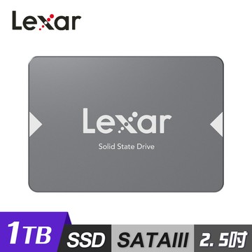 【Lexar】NS100 2.5吋 SATA III 1TB 固態硬碟