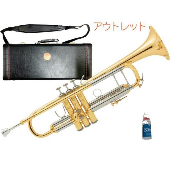 Vincent Bach Bb トランペット ゴールドブラスベル ゴールド ラッカー 管楽器 B Trumpet Series Gold 180ML37GB