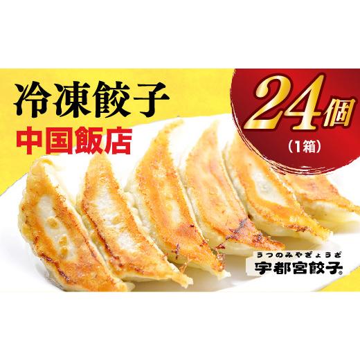 ふるさと納税 栃木県 宇都宮市 ＜中国飯店＞　餃子24個入り