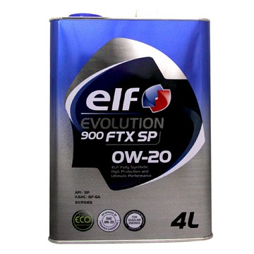 ELF 0W20 EVOLUTION 900 FTX ECO 日本鐵罐 全合成機油 4L