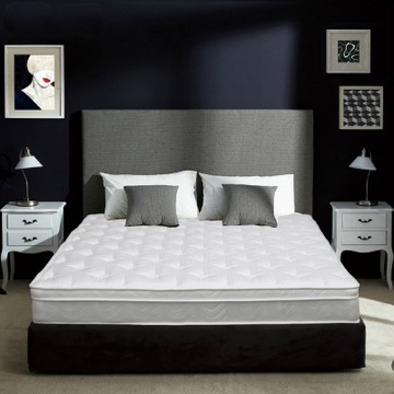 AVIS艾維斯 新五星3M防潑水立體車花三線獨立筒床墊-雙人5尺