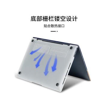 油畫風適用蘋果macbookpro保護殼2023新款14寸macbook套air/pro外殼m2筆記本mac電腦macpro配件13軟16透明m1