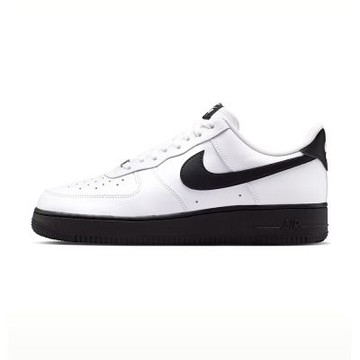 Nike Air Force 1 07 男鞋 白黑色 皮革 AF1 百搭 運動 休閒鞋 FJ4146-129