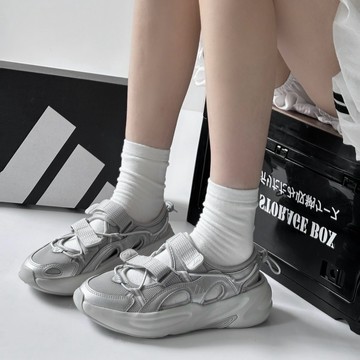 ADIDAS OZWAVE SANDAL 灰銀 溯溪鞋 舒適 防滑 抗沖擊 愛迪達 男女同款 JS4580