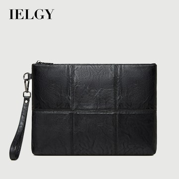 IELGY 男士手拿包商務休閒高品質腋下包