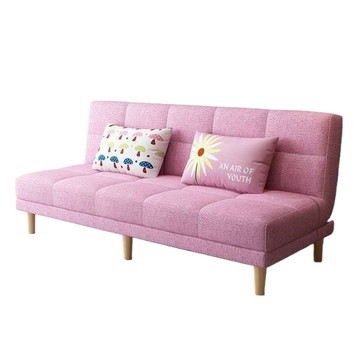 折疊沙發科技布沙發客廳小戶型出租屋雙人布藝多功能折疊兩用沙發[DD280308]