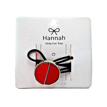 韓國 Hannah 正韓造型髮束 3個  紅色 + 金色 + 黑色