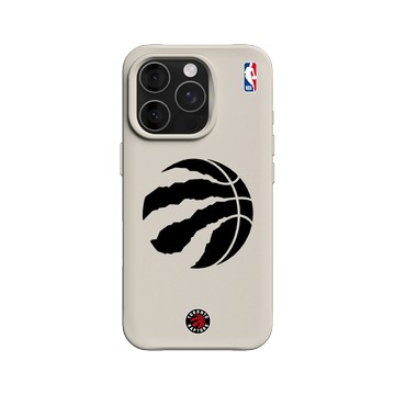 iPhone 16 Pro SolidX 貝殼灰 - NBA - B&W-多倫多暴龍 Toronto Raptors B&W