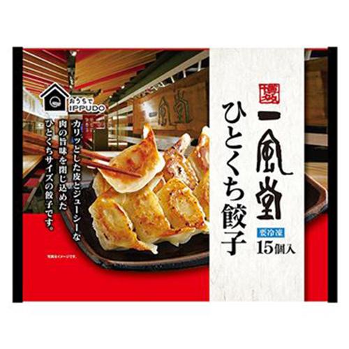 八洋食品　博多一風堂 ひとくち餃子 180ｇ（15個入）×12個 （冷凍食品）