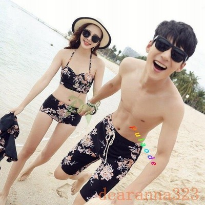 男性用 海水パンツ メンズ3点セット 男女 温泉 カップル水着 ビーチパンツ ビキニ ペアルック サーフパンツ メンズ水着 レディース 水着ペア 通販 Lineポイント最大get Lineショッピング