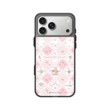 iPhone 17 Pro Max Clear (相機按鈕) 酷墨灰 - 三麗鷗-兔媽媽 Marron Cream - 午茶蕾絲