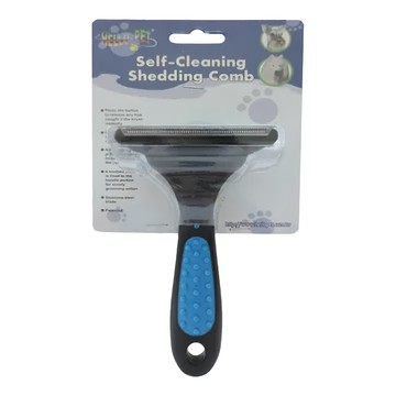 HELLO PET 哈囉佩特 自潔式掉毛梳 不鏽鋼刀片  1支