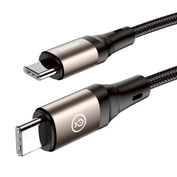 biaze 畢亞茲 蘋果16/15充電線雙頭Type-C數據線 PD100W  褐色  1條  1.5m