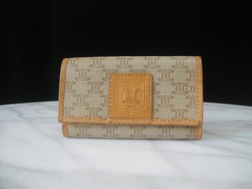 【老時光 OLD-TIME】早期二手義大利製CELINE鑰匙包