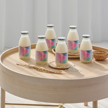 【谷溜谷溜】童芯(益生菌米湯)｜295ml*6瓶(無禮盒) 無糖 米粥 粥 米湯 益生菌